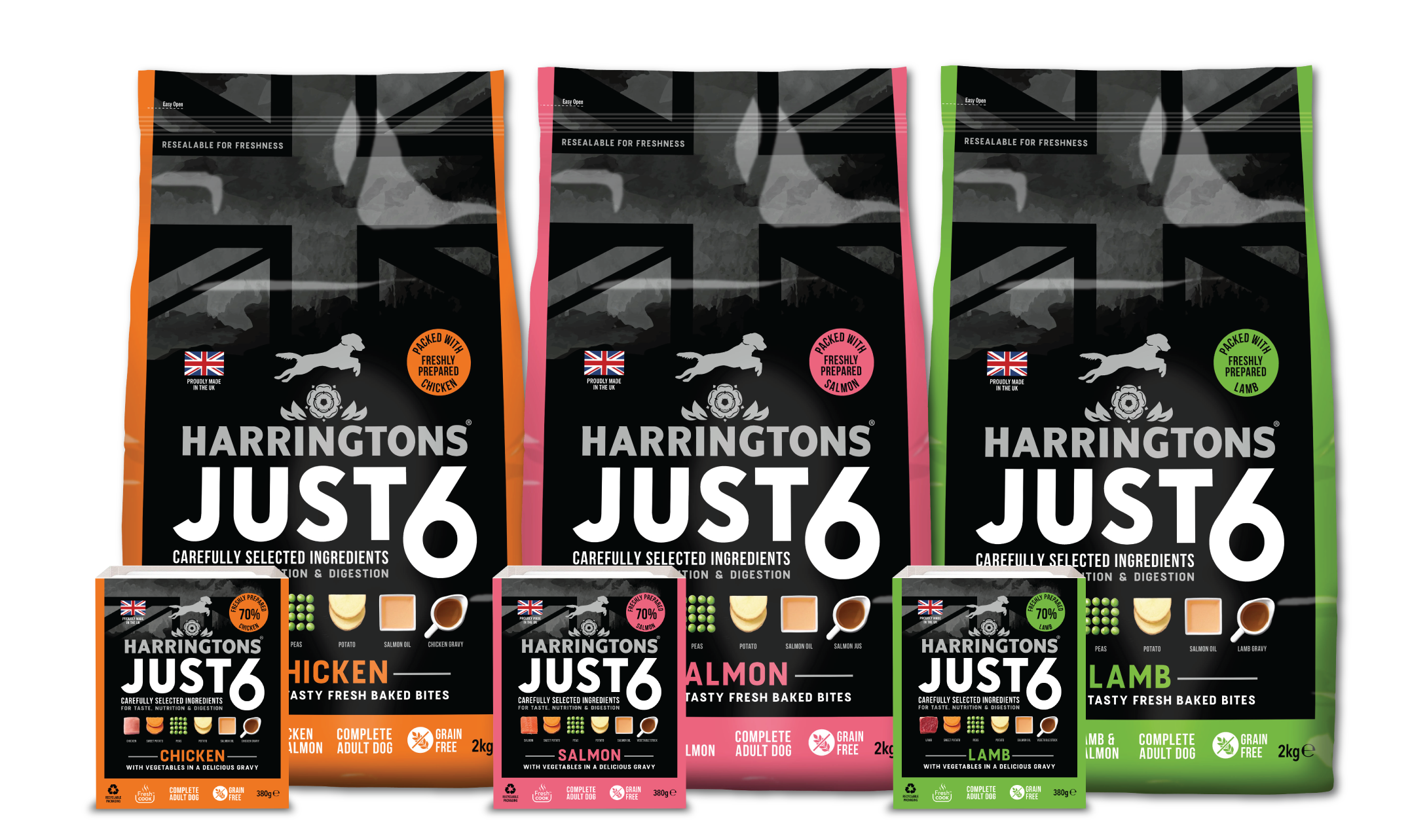 Harringtons Just 6 grain free dog food
