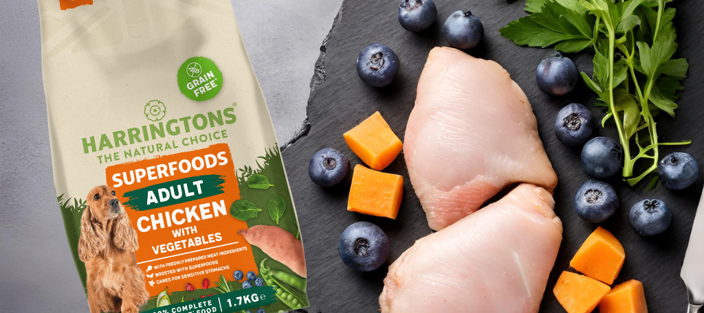 Introducing our new grain free Superfoods Chicken flavour