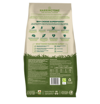 Harringtons Superfoods Grain-Free Dry Puppy Dog Food Chicken & Vegetables 1.7kg