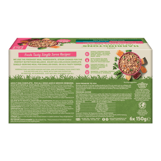 Grain Free Tasty Selection Wet Dog Food Bumper Pack 6 x 150g