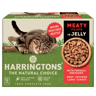 Complete Grain-Free Adult Meaty Selection in Jelly Wet Cat Food Bundle 72x85g