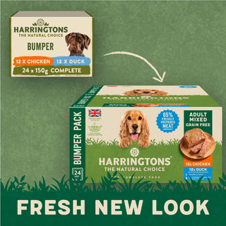 Grain Free Mixed Wet Dog Food Bumper Pack 24 x 150g