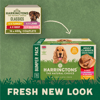 Grain Free Classics Selection Wet Dog Food Bumper Pack 16 x 400g