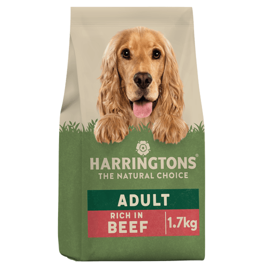 Dry Adult Dog Food Rich in Beef & Rice 1.7kg