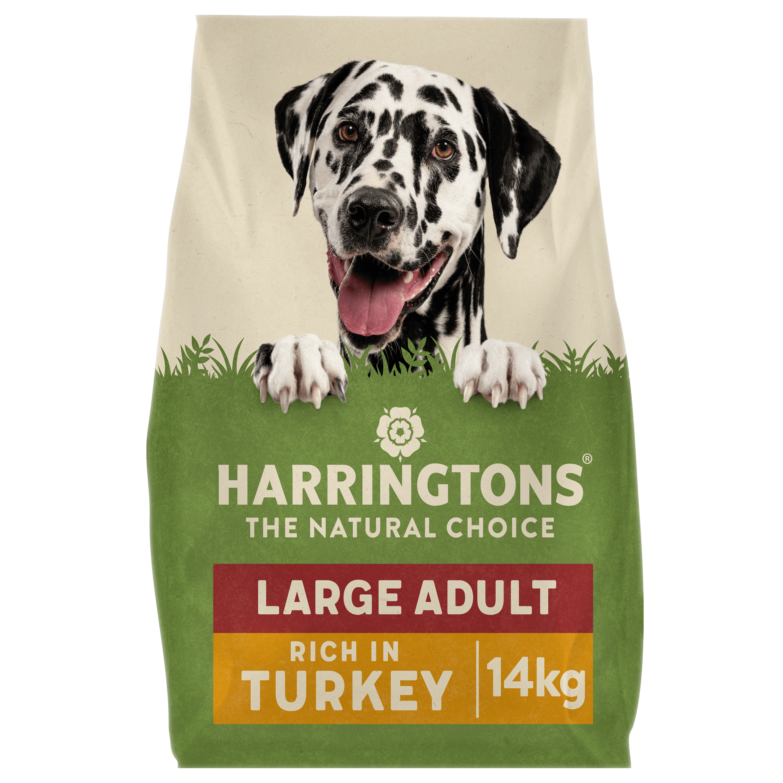 Harringtons Large Breed Complete Rich in Turkey Rice Dry Dog Food 14kg Harringtons Pet Food