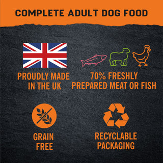 Just 6 Complete Grain-Free Mixed Wet Dog Food Bumper Pack 16 x 380g