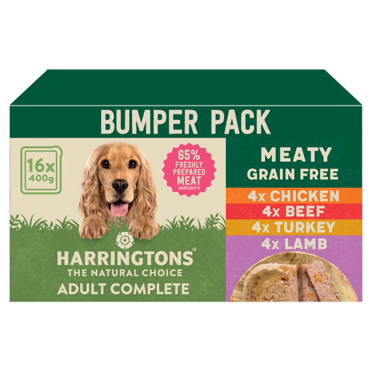 Grain Free Meaty Selection Wet Dog Food Bumper Pack 16 x 400g