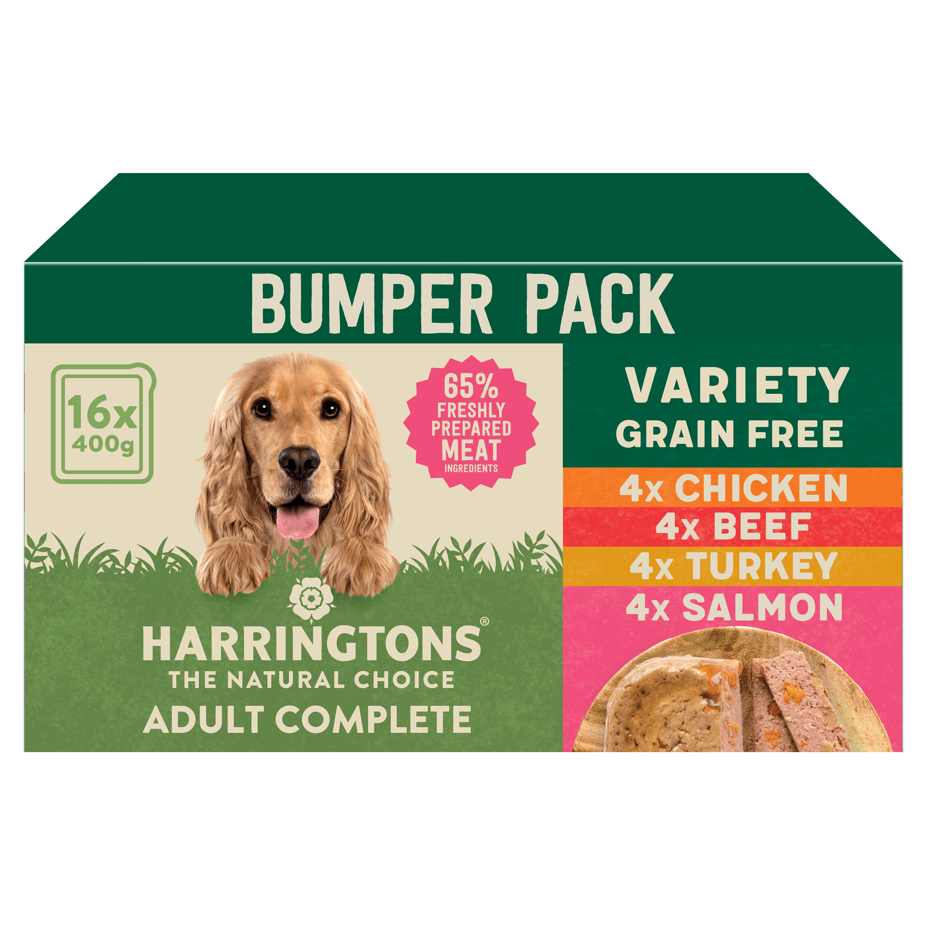 Harringtons wet dog shop food
