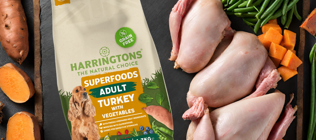 Discover our new grain free Superfoods Turkey flavour