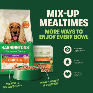 Dry Senior Dog Food Rich in Chicken & Rice 12kg