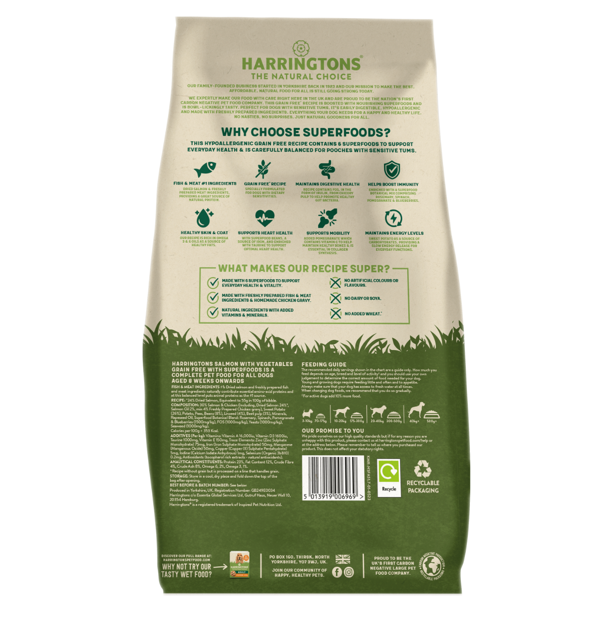 Harringtons dog food mysupermarket online