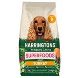 Harringtons Superfoods Grain-Free Dry Adult Dog Food Turkey & Vegetables 1.7kg - Image 2