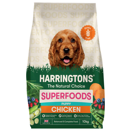 Superfoods Grain Free Dry Puppy Dog Food Chicken & Vegetables