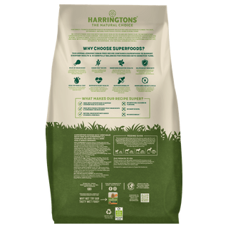 Harringtons Superfoods Grain-Free Dry Adult Dog Food Chicken & Vegetables 12kg