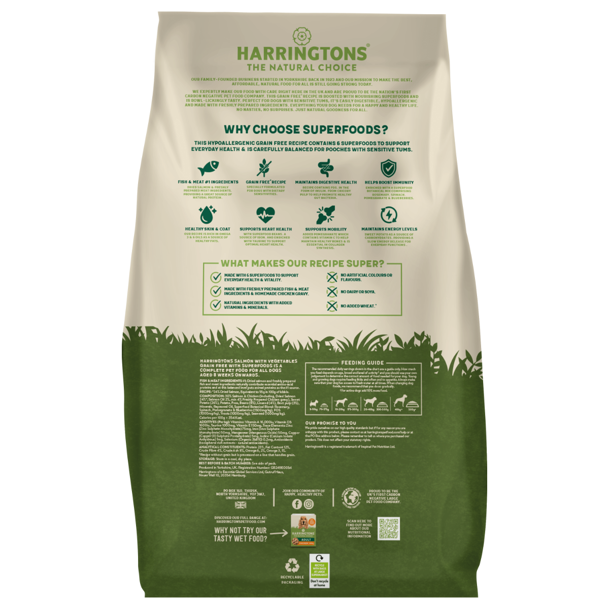 Harringtons puppy food 2024 12kg