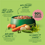 Salmon with Potato & Vegetables Grain Free Wet Dog Food 8 x 400g - Image 4