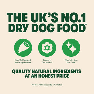 Dry Adult Dog Food Rich in Beef & Rice 4kg