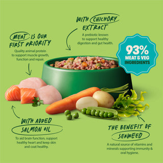 Chicken with Potato & Vegetables Grain Free Wet Puppy Food 8 x 380g