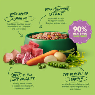 Grain Free Meaty Selection Wet Dog Food Bumper Pack 16 x 400g