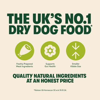Dry Small Breed Adult Dog Food Rich in Turkey & Rice 5 x 1kg