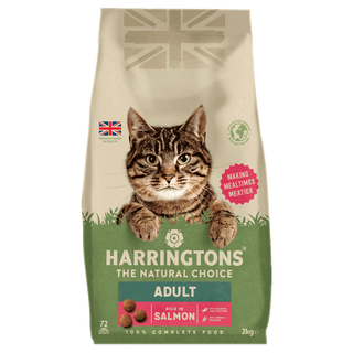 Complete Adult Salmon Dry Cat Food 4 x 2kg