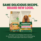 Harringtons Superfoods Grain-Free Dry Adult Dog Food Turkey & Vegetables 1.7kg - Image 8