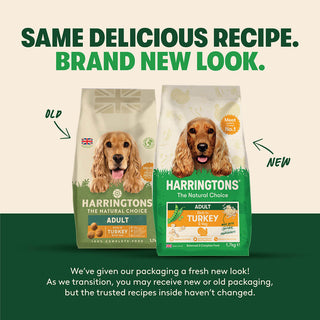 Dry Adult Dog Food Rich in Turkey & Veg 1.7kg