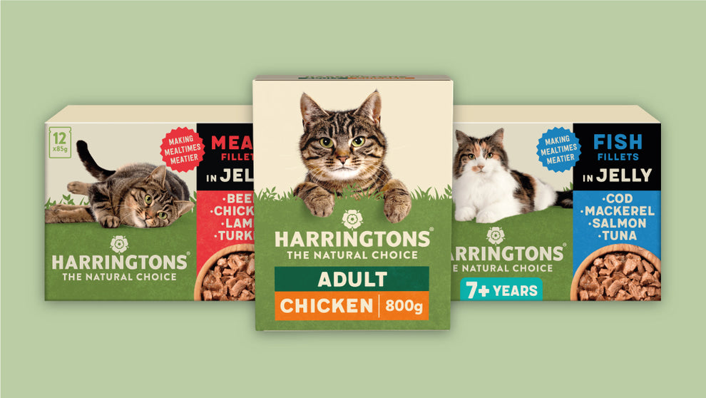 Harringtons Cat Food Natural ingredients Deliciously Tasty