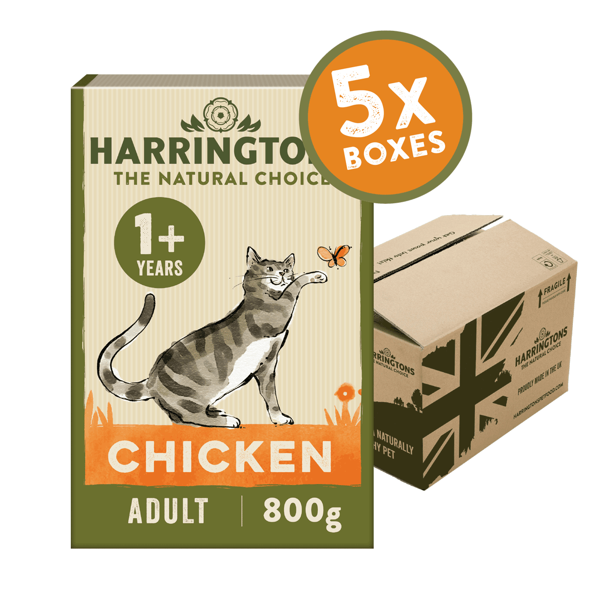 Harringtons Cat Food Natural ingredients Deliciously Tasty