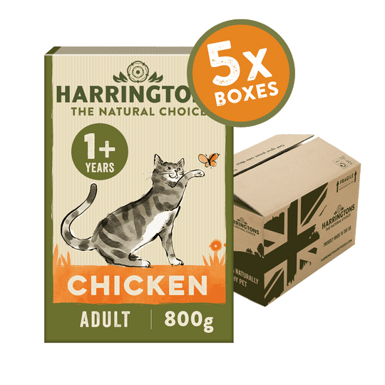 Complete Adult Chicken Dry Cat Food 5 x 800g
