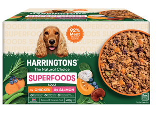 Harringtons Superfoods Grain Free Wet Dog Food Mixed 16x400g