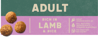 Adult rich in lamb and rice