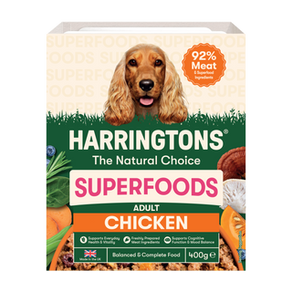 Harringtons Superfoods Grain Free Wet Dog Food Chicken 8x400g