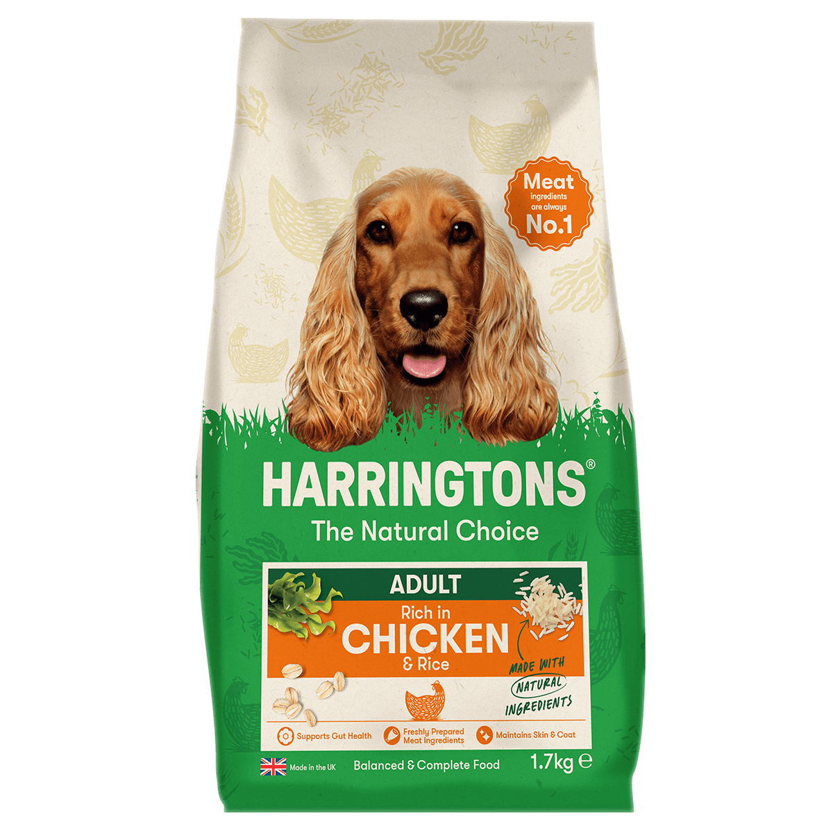 Chicken Dog Rich Chicken & Rice Dry Dog Food | Harringtons – Harringtons Pet Food