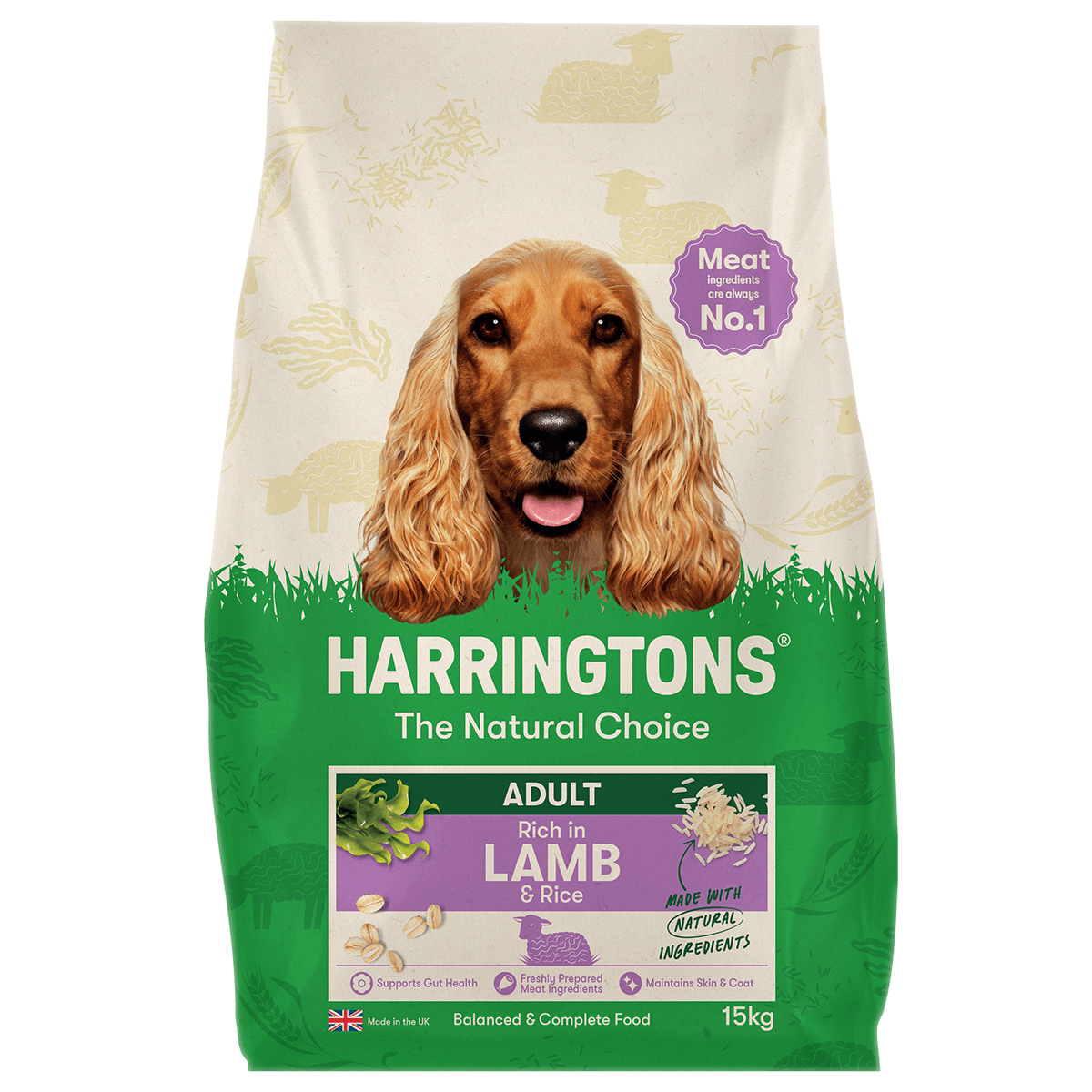 Harringtons Dry Dog Food | Rich in Lamb and Rice | 15kg – Harringtons ...