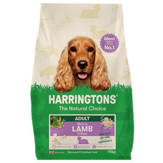 Dry Adult Dog Food Rich in Lamb & Rice 15kg
