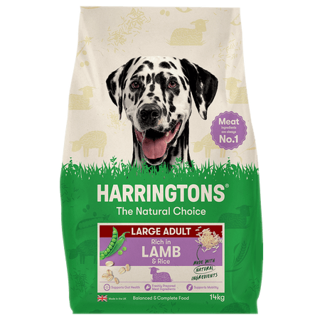 Dry Large Breed Dog Food Rich Lamb & Rice