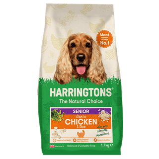 Dry Senior Dog Food Rich in Chicken & Rice 1.7kg