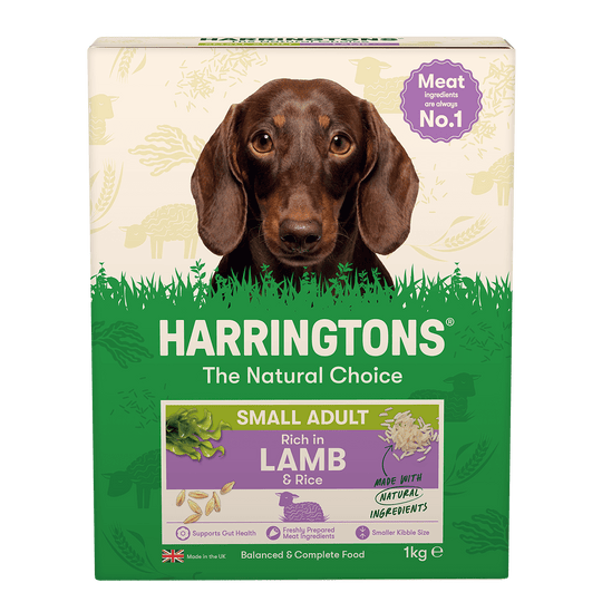 Dry Small Breed Adult Dog Food Rich in Lamb & Rice 5 x 1kg