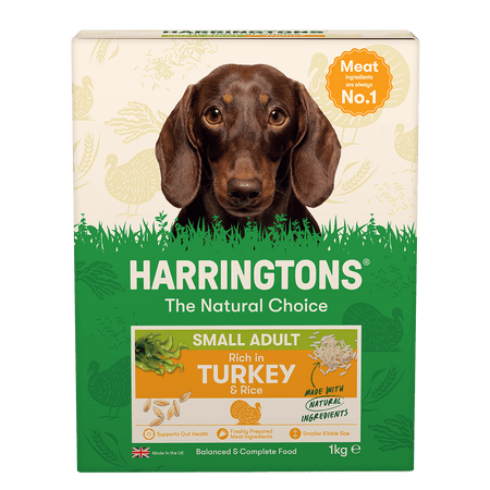 Dry Small Breed Dog Food Rich Turkey & Rice 5 x