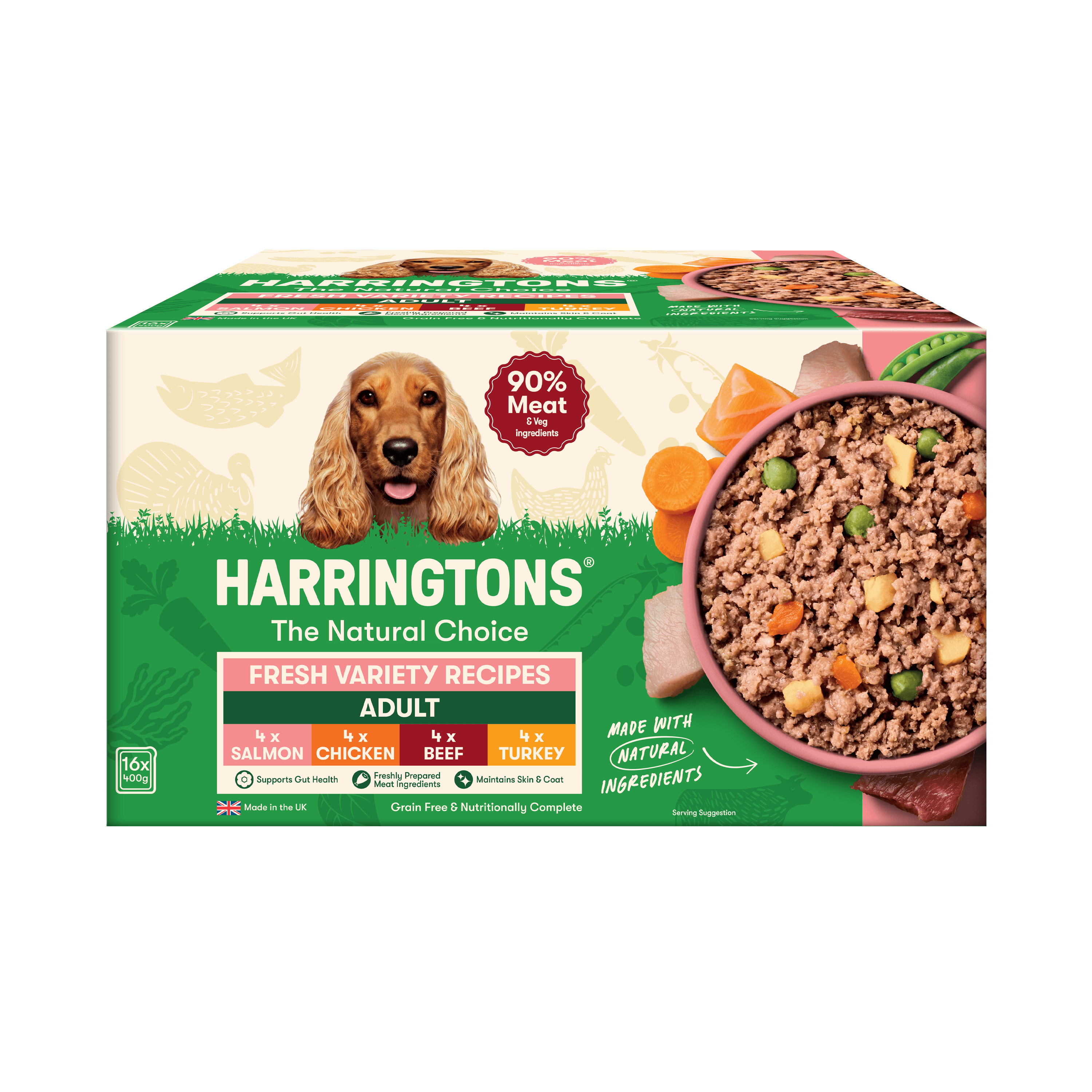 Harringtons Variety Selection Wet Dog Food - Grain Free - Bumper Pack ...