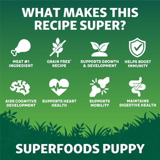Harringtons Superfoods Grain-Free Dry Puppy Dog Food Chicken & Vegetables 1.7kg