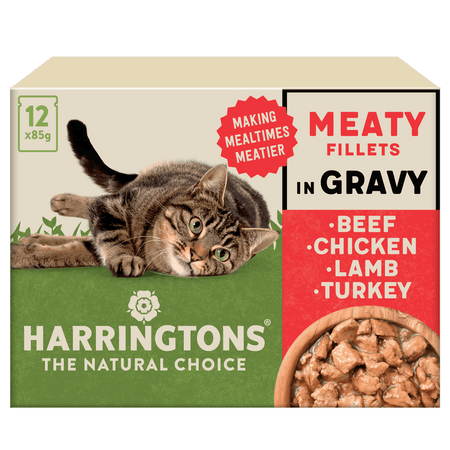 Complete Grain Free Meaty Selection Gravy Wet Cat Food Bundle 72x85g