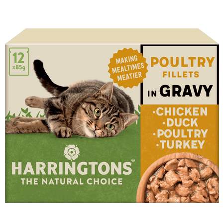 Complete Grain Free Poultry Selection Gravy Wet Cat Food Bundle 72x85g