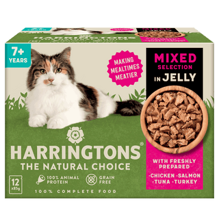 Complete Senior Grain-Free Mixed Selection in Jelly Cat Food Bundle 72x85g