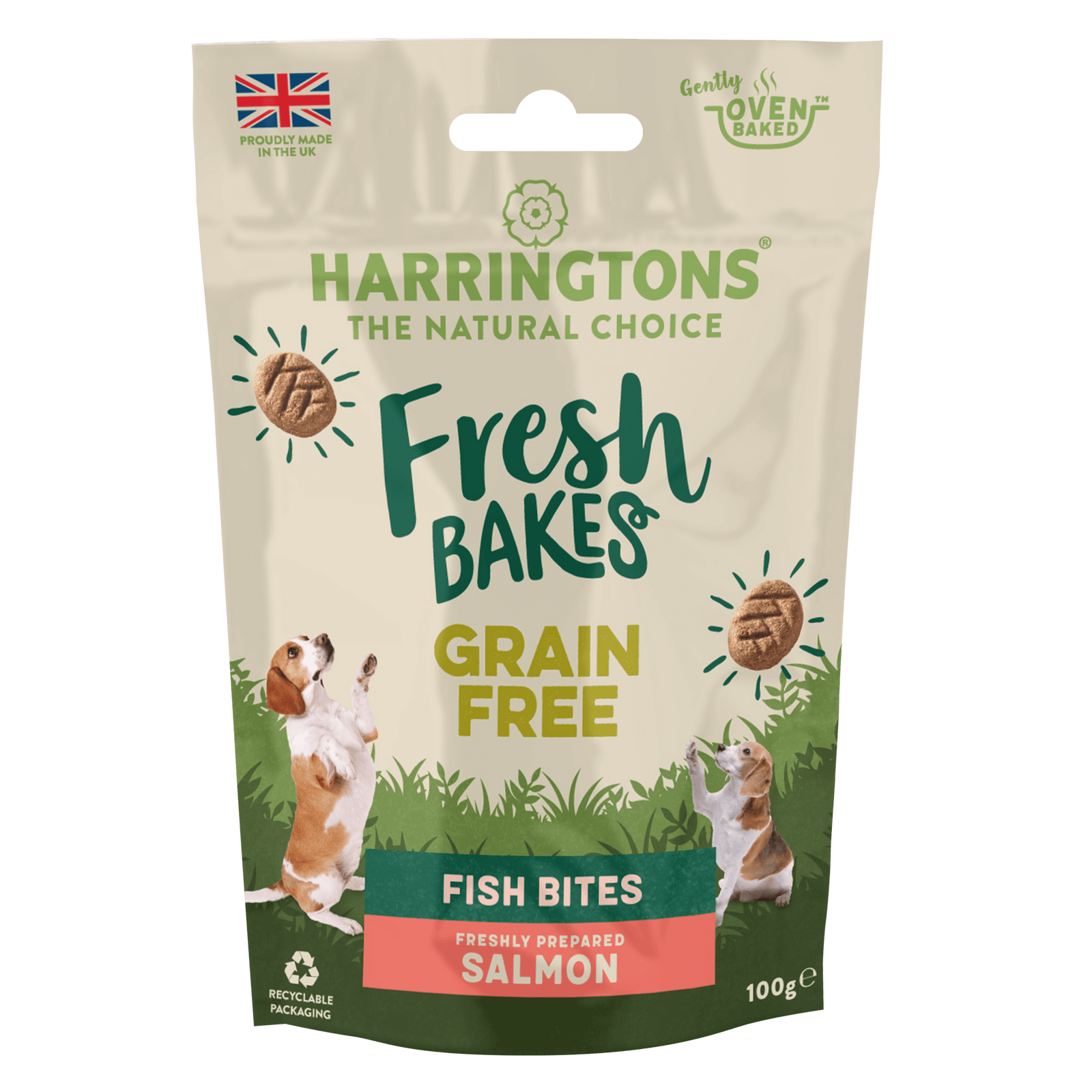 Baked Salmon Fish Bites Dog Treats Harringtons Harringtons Pet
