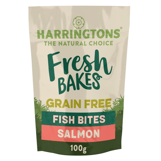 Baked Salmon Fish Bites Grain Free Dog Treats 8 x 100g