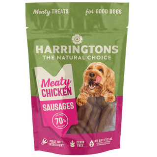 Meaty Chicken Sausages Grain Free Dog Treats
