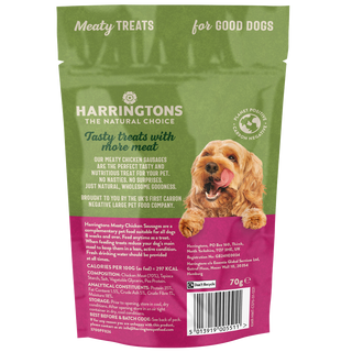 Meaty Chicken Sausages Grain Free Dog Treats