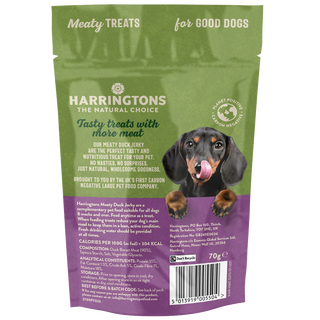 Meaty Duck Jerky Grain Free Dog Treats